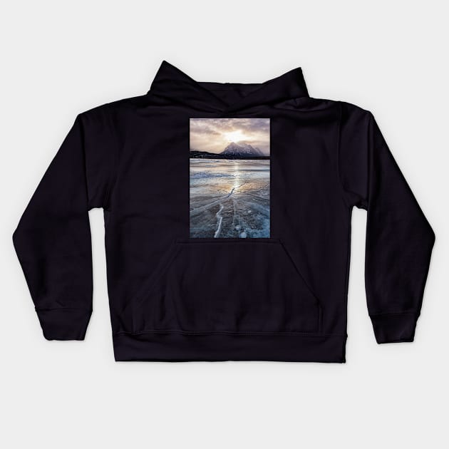 Webs of Cracks Kids Hoodie by krepsher